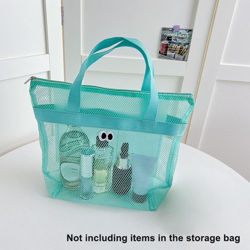 Big Eyes Beach Bag, Toiletry Bag, Large Capacity Cosmetic Storage Handbag, Shoulder Bag, Portable Handbag Storage Bag