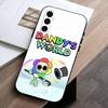 Cute Sprunki  Phone Case Black Silicone Soft For Samsung Galaxy A73,A72,A71,A70,A53,A52,A51