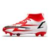 New Mercurial Superfly 8 Anti Slip Wear Resistant Mid Top Kids' Soccer Shoes Red White Kids' DB2672-600