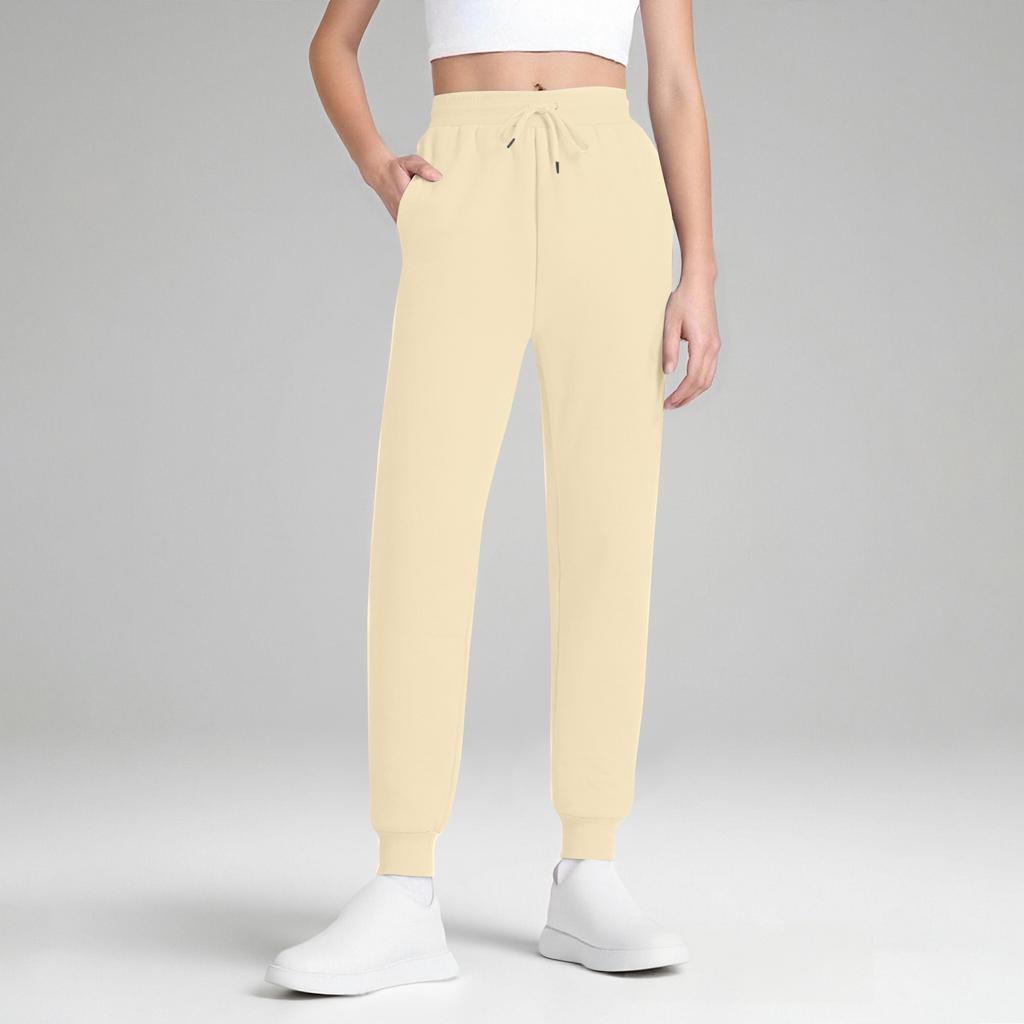 TNNZEET Women's Joggers With Pockets - High Waisted Sweatpants Tapered Leg Drawstring Lightweight Athletic Pants