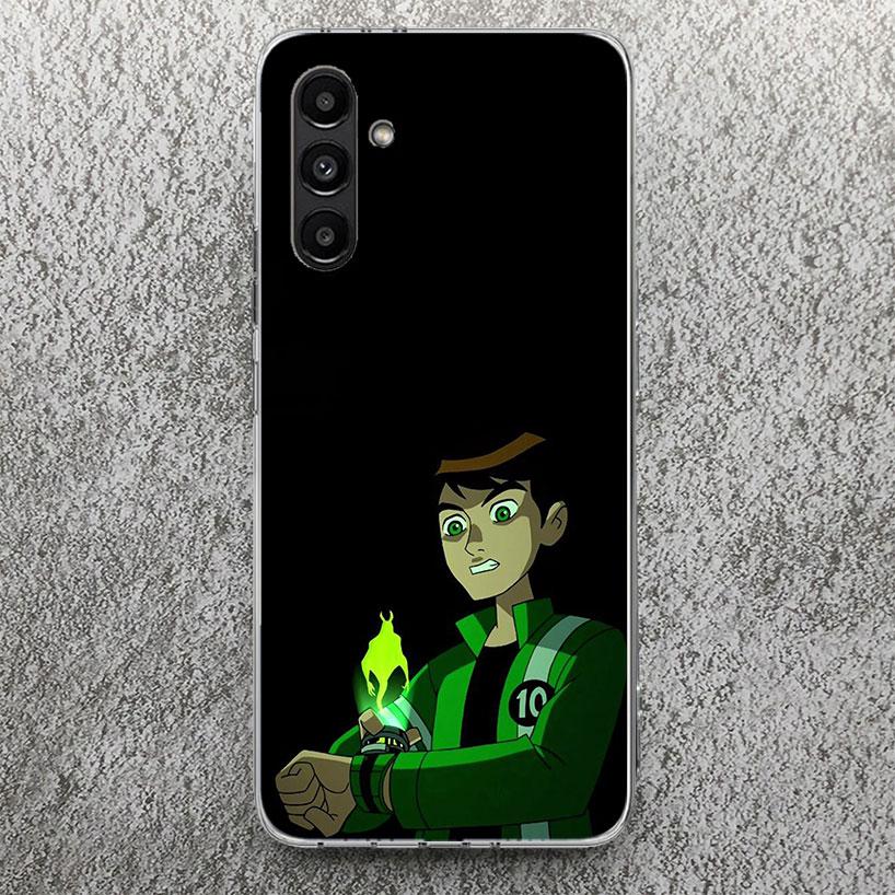 Cartoon Ben 10 Handyhülle für Samsung Galaxy A17 A16 A15 A14 A13 A56 A55 A54 A53 A36 A35 A34 A33 A26 A25 A24 A23 A05S A04S Galax