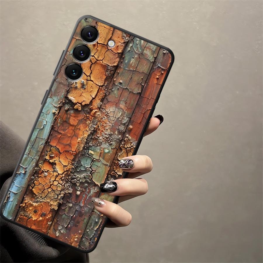 Retro Rust Phone Cover Case for Samsung Galaxy A73 A05 A52 A23 A06 A55 A53 A25 A57 A37 A12 A16 A41 A15 A70 A17 A36 A13 A51 A50