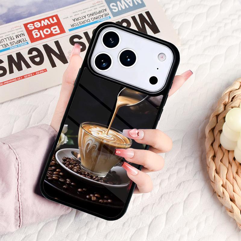 A Cup Of Coffee Phone Case For IPhone 17 16e 15 14 13 12 11 Pro Max Air Mini Soft Protective Cover