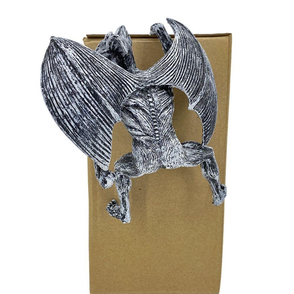 Gothic Devil Angel Figurines Resin Witch Ghost Ornaments  Holiday Party Decoration