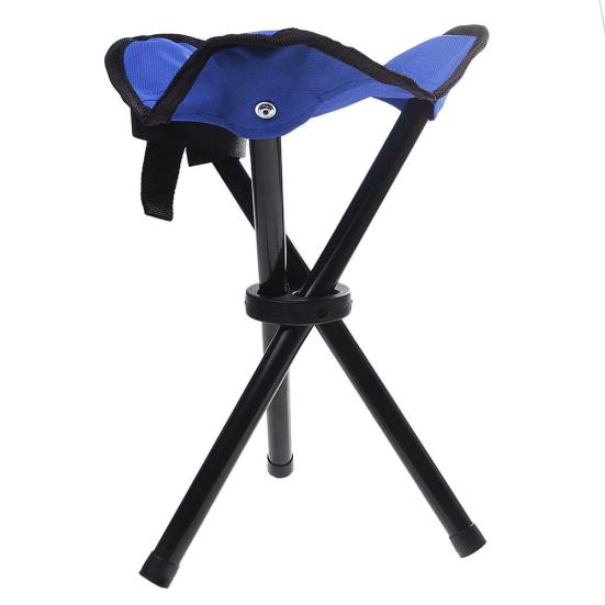 Folding Chair Portable Outdoor Camping Garden Travel Canvas Tripod Stool Chair