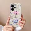 Pouzdro pro Oppo Realme Narzo 10 30 60 P3 C75x A5 Pro 14 14T 14X Luxusní pouzdra na telefon s květinovým potiskem Vysoce kvalitní nárazuvzdorný silikonový kryt pro Oppo