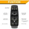 Window Switch Power Window Switch Master Control Switch Front Driver Side Replacement Parts Fits for 2007-2009 Mercedes-Benz GL320 R320 2010-2012
