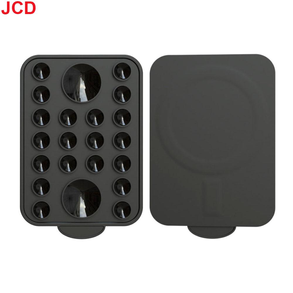 JCD 1pc For Magsafe Magnetic Suction Cup Mount Silicone Suction Phone Case Stand Universal Hands-Free Mirror Shower Phone Holder