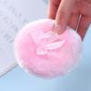 Professional Soft Plush Butterfly Baby Cosmetic Puff Sponge Talcum Powder Makeup Tool for Infants