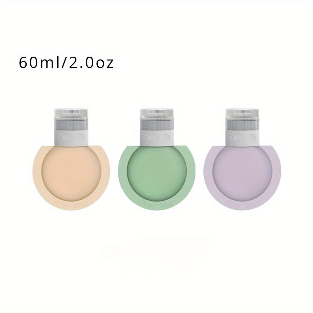 3PCs/Set Dispensing Bottle Portable Shampoo Shower Gel Storage Container Squeeze Tube Refillable Lotion Bottle