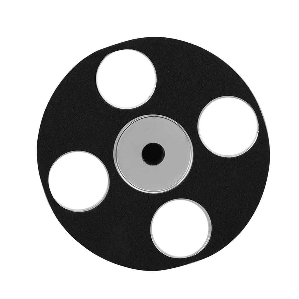 Audio Turntable Metal Disc Stabilizer LP Vinyl Record Clamp