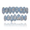 Bijoux Européens et Américains Nouveau Hiphop Bijoux de Corps Grillz Dents Hiphop Crocs Vampire Zircon Attaches Hiphop Dents En Or