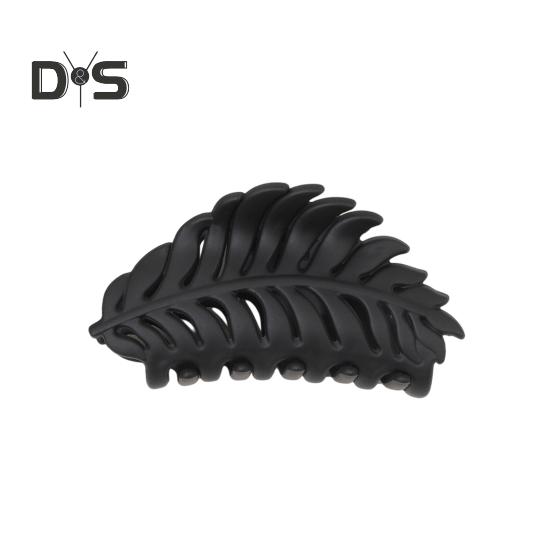 

Женская большая заколка для волос в форме листа, полый дизайн, коготь для волос на спине, душ, коготь для волос, захват листьев, аксессуары для волос