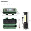 Mini Super Bright Led Flashlight With Cob Side Light Usb Rechargeable Zoomable For Camping Hiking Daily Use