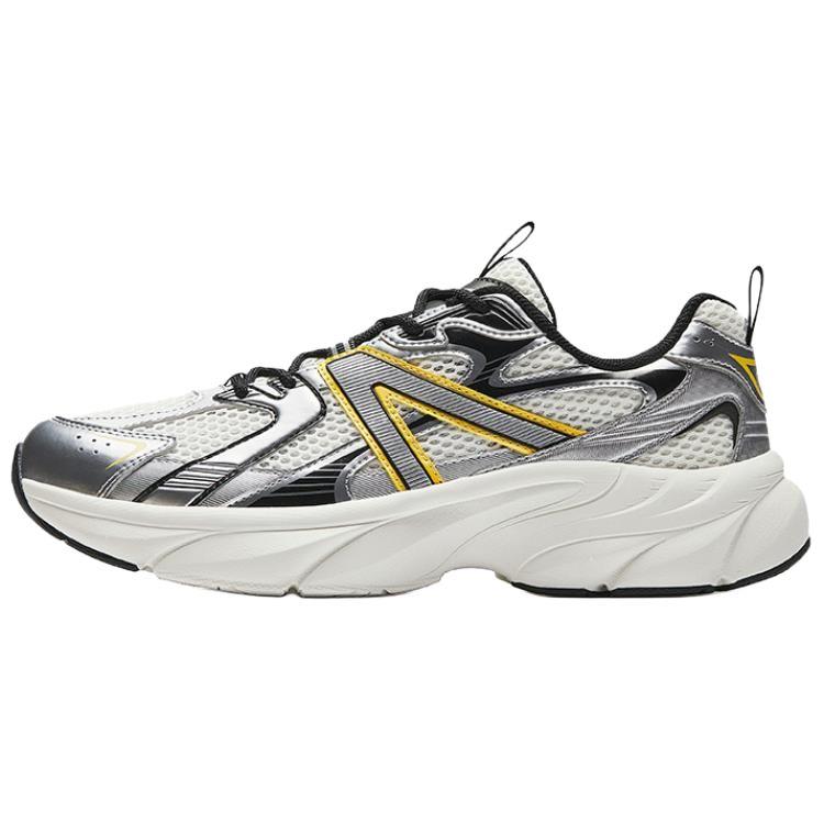 ANTA Retro Dad Shoes Silver White Yellow Men 112538896-2 40