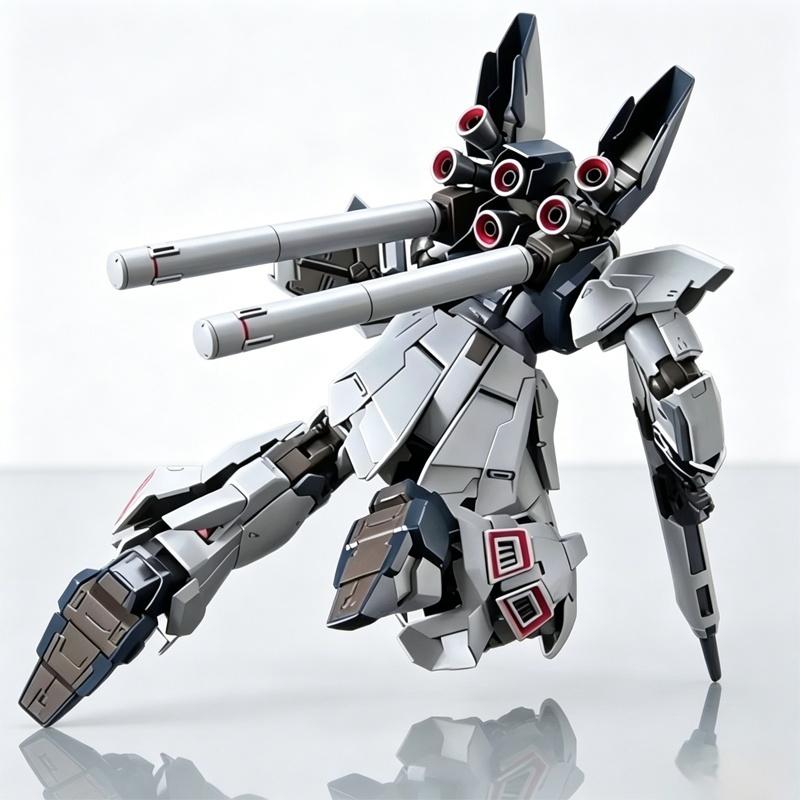HG 1/144 Sinanju Stein NT Ver Mech Model Assembly Kits Action Figures Desktop Decoration Doll Boy Toy Surprise Gift Collectible