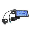 Elektrisches Fahrrad LCD Display Wasserdicht 5-Pin Elektroroller M5 LCD Panel Bildschirm für 22,2 mm Lenker