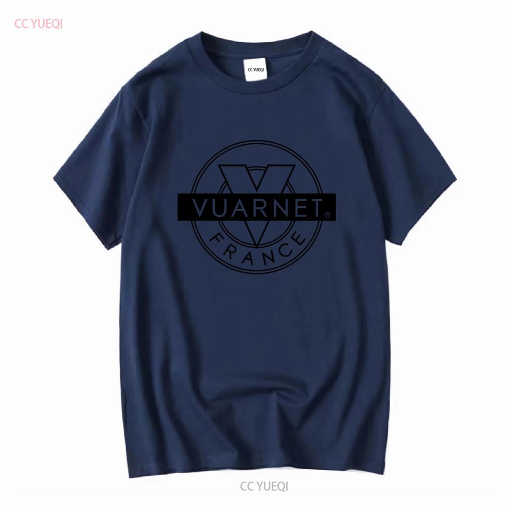 VUARNET France Symbol Logo Mens Grey T shirt Size S to 5XL long or short sleeves vintage Washed Soft Stylish designer clothes