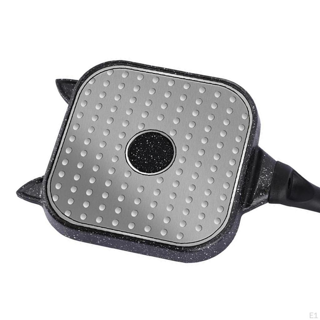 , Frying Pan with Long Handle, Skillet, Breakfast Machine for Kitchen, Steak Induction Cooker