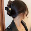 Large Black Grab Clip Female Back Head Disc Hair Shark Clip Hairpin Hairpin 2025 No