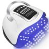 Professional Infrared Sensor Nail Lamp 360° Auto-Detection LED/UV Light for Fast 30s Gel Curing,Salon Grade Manicure Dryer with