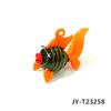 2PCS Custom Cute Goldfish Mini Figurines Glass Pendant Aquarium Decoration Supplies Colorful Tropical Fish Tiny Statue Ornaments