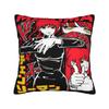 Chainsaw Man War Gurl Pillow Case Square Pillow Cover For Living Room Bed Chair Retro Trendy Cushion Cover