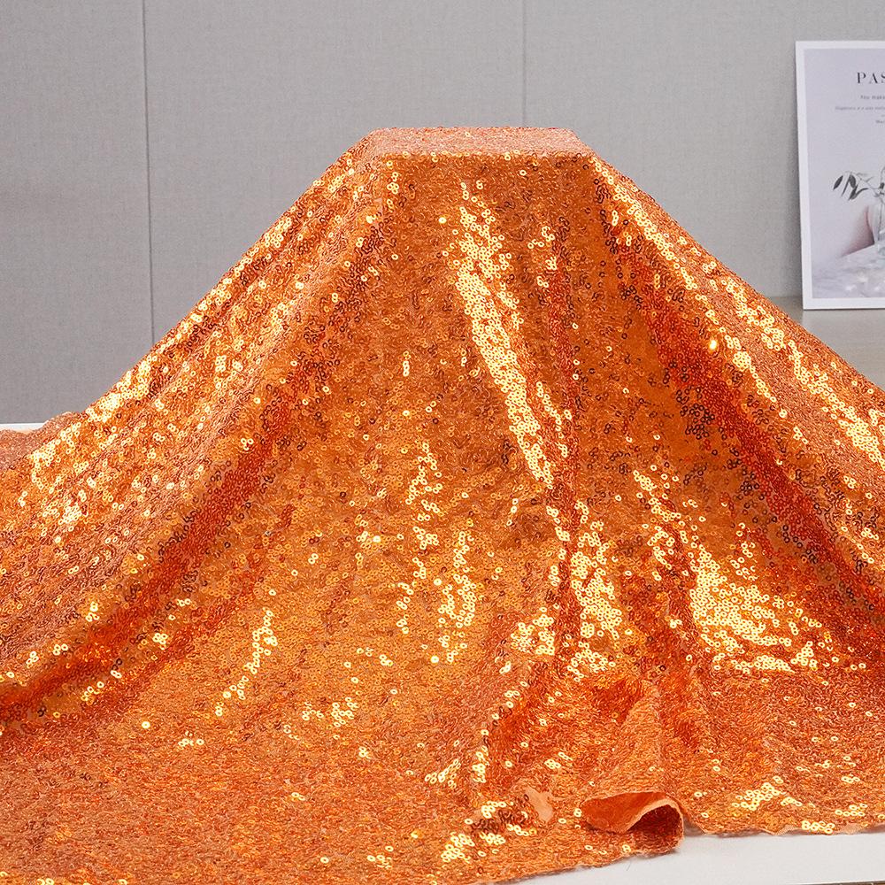 Tessuto Paillettes Ricamate Colorate 3mm Tessuto Paillettes Per Costumi da Palco da Sera Tovaglia per Sfondo Borsa da Viaggio Vestiti per Bambole Accessori Fai da Te Tessuto