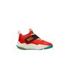 Nike Team Hustle D 12 Slip Resistant Cushioning Mid Top Children's Basketball Shoes Red Children Aged 3 7 Years Old HF6280-601