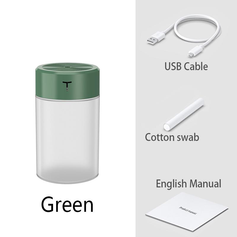 

Портативный увлажнитель воздуха, ультразвуковой двойной распылитель, диффузор для ароматерапии, мини-распылитель, USB-увлажнитель эфирного масла with 1 filter