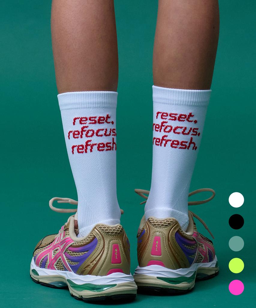 Minasu Flow Running Crew Socks