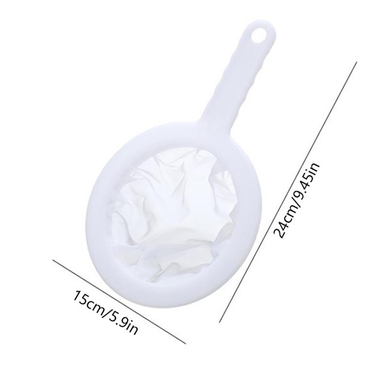 Sită reutilizabilă din nailon ultrafină cu ochiuri de filtru, lingură, 100 200 400