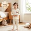 Autumn & Winter Newborn Two-Piece Clothing Set with Base Layer