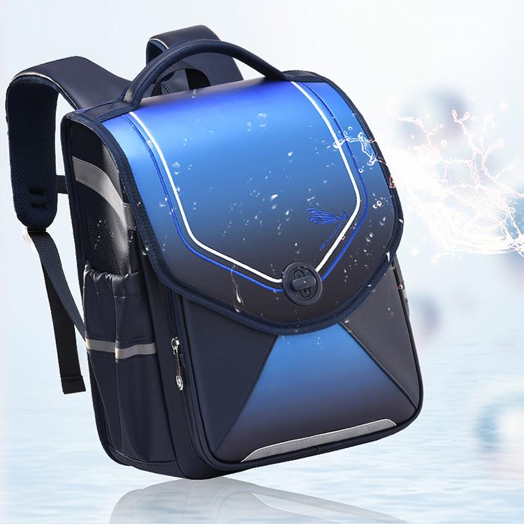 High Quality School Flip Bag Large Capacity Waterproof Space Bag Children's Backpack 6-12 Years Old Boys And Girls Schoolbag