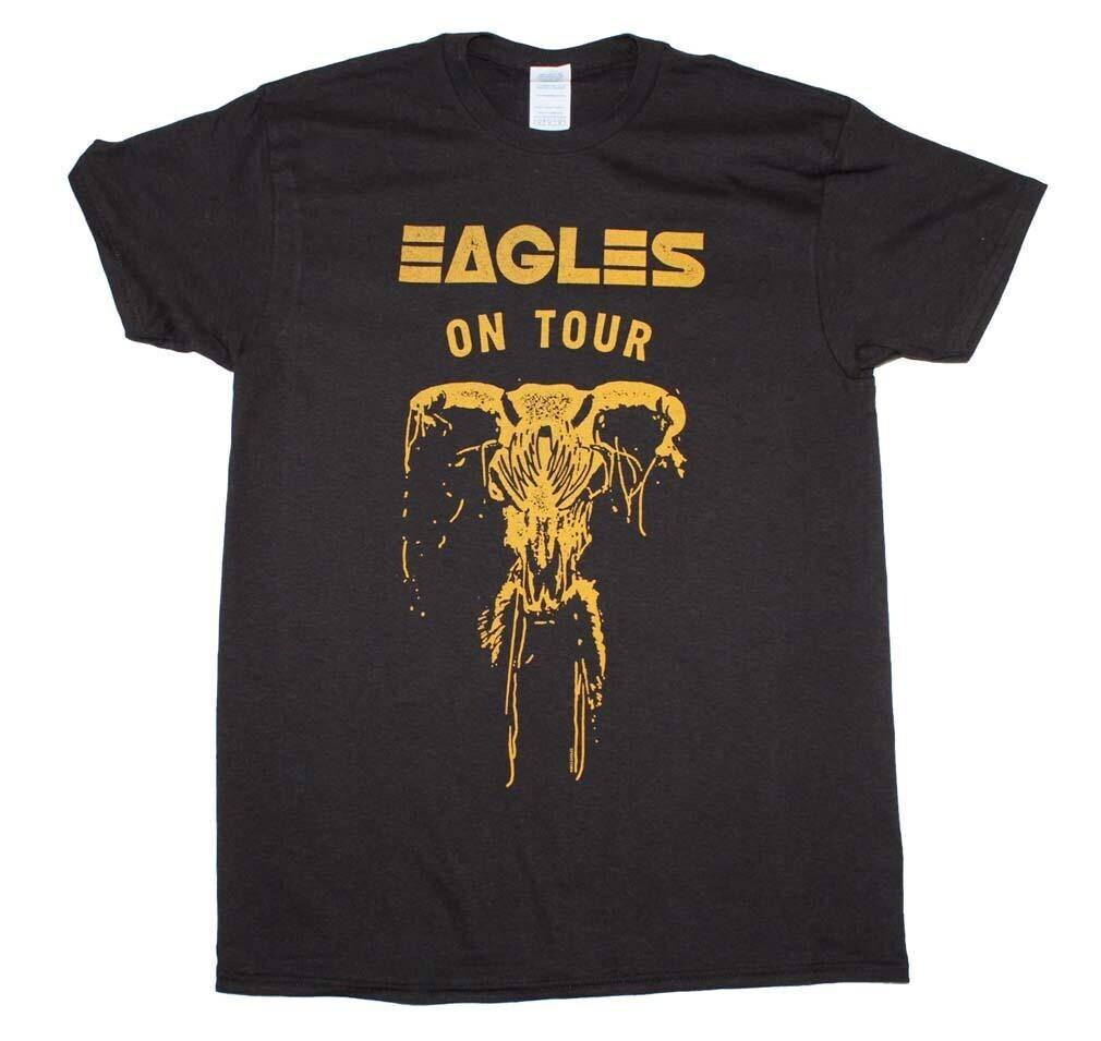 Officially licensed Eagles On Tour Mens Black T Shirt Eagles Classic Tee S