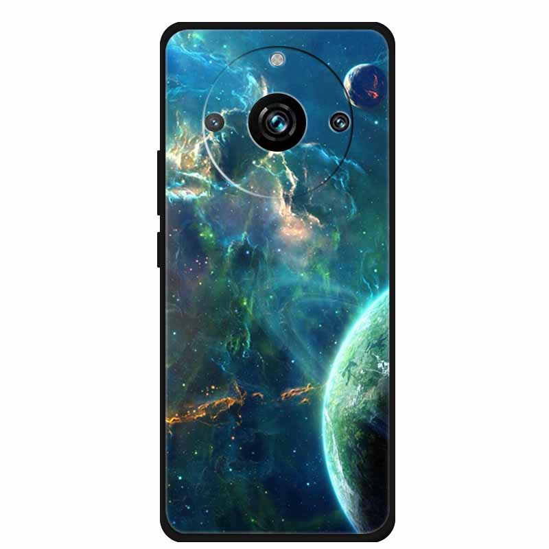 

For Realme 11 Pro 5G Case Pro Plus TPU Soft Colorful Flower Silicone Protector Funda Coque for Realme 11 Pro Plus TPUPhone Cover 11 Pro