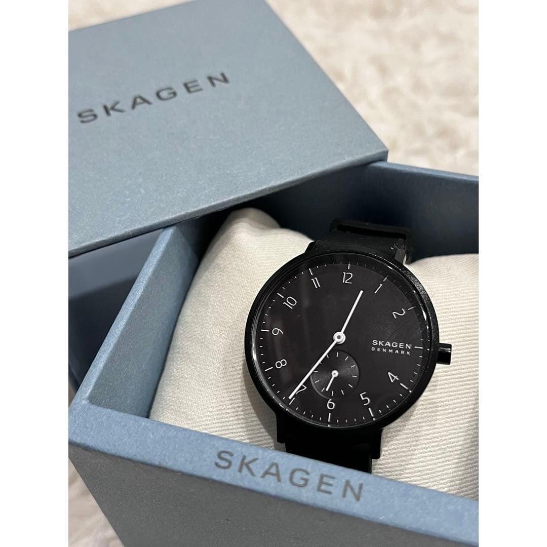 Used SKAGEN Analog Watch Black AAREN KULOR SKW2801