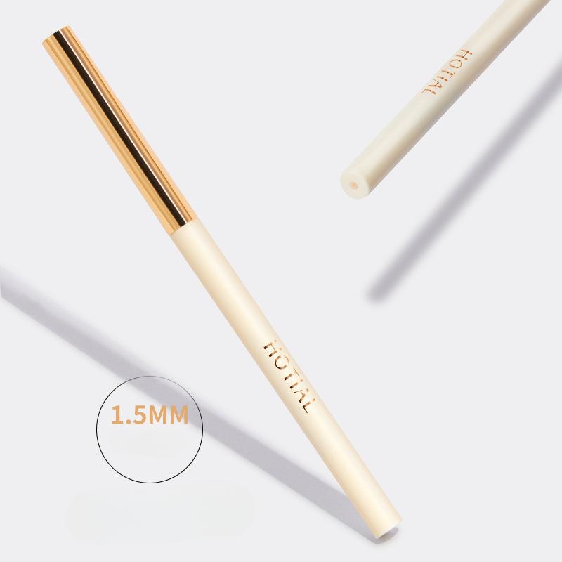 Gel Eyeliner Pen, Smooth Color Development, Silky Smooth and Non-smearing, Waterproof and Sweat-proof Novice Eyeliner Pen