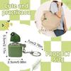 Clicking PushingToy Keyboard Fidget Keychain Sound Light Stress-Reducing Frog Ornament Sensory Game For Adult Youth Student