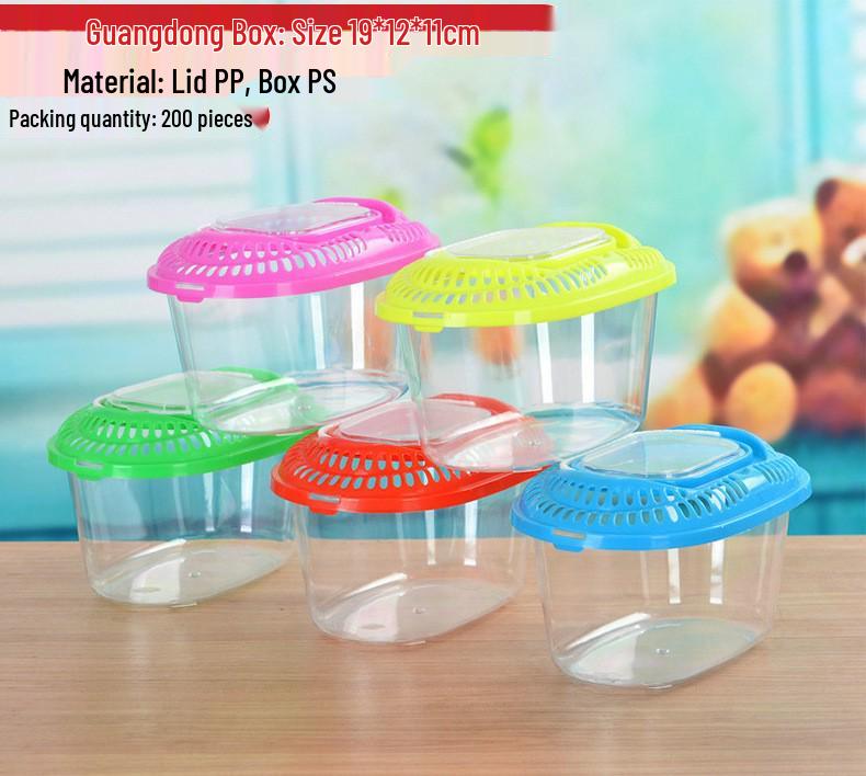 Portable Transparent Turtle & Reptile Tank – Small, Medium, Large