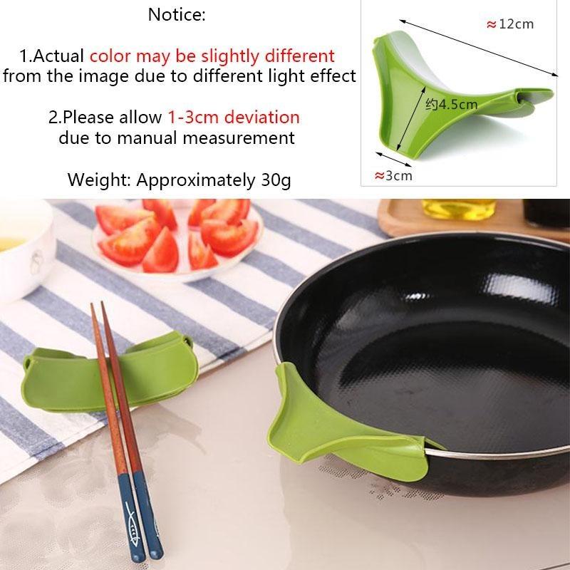 Silicone Funnel Anti Spill Kitchenware Cookware Edge Guide Liquid Guide Nozzle Pouring Soup Small Kitchen Tool for Pots Pans and Bowls and Jars