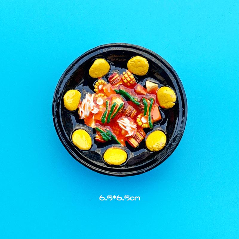 Харбинский Снежный городок 3D Креативный сувенирный магнит - Культурная еда и туристический подарок