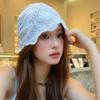 Hollow Out Embroidered Lace Hat Y2k Skullcap Retro Beanies Hat  Girls