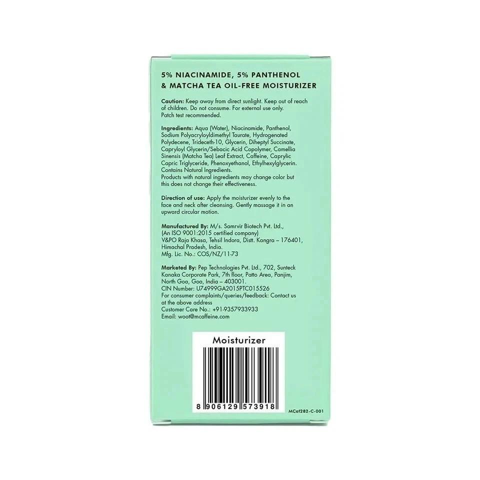 mCaffeine 10% Niacinamide & Panthenol, Vitamin B5 Oil-Free - 50ml