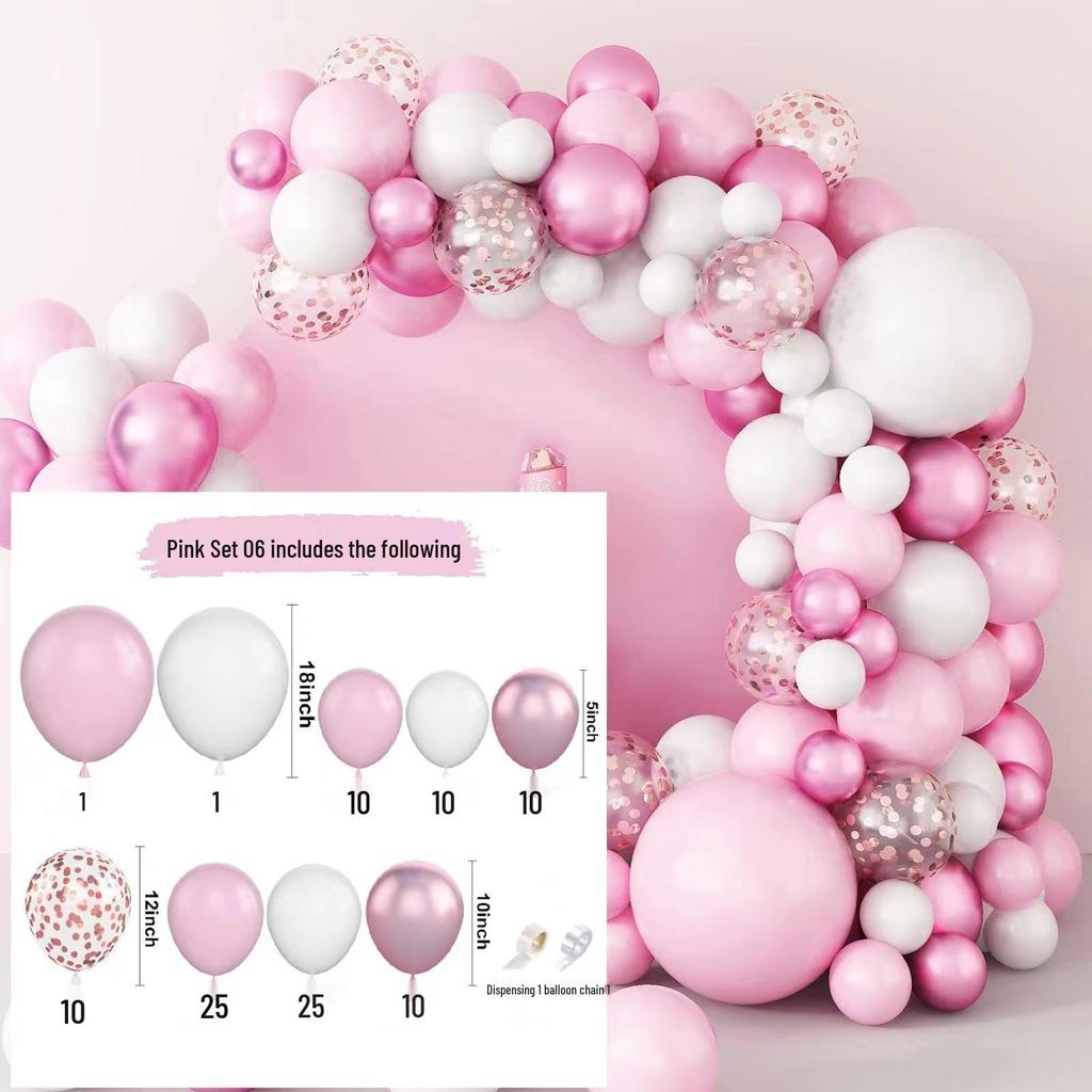 Luxury Balloon Set for Birthdays & Events - High-End Party & Ceremony Decoration Arch