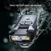 Black Island Rechargeable Super Bright 5-Light Fishing Headlamp with Long Battery Life and Induction Hat Clip