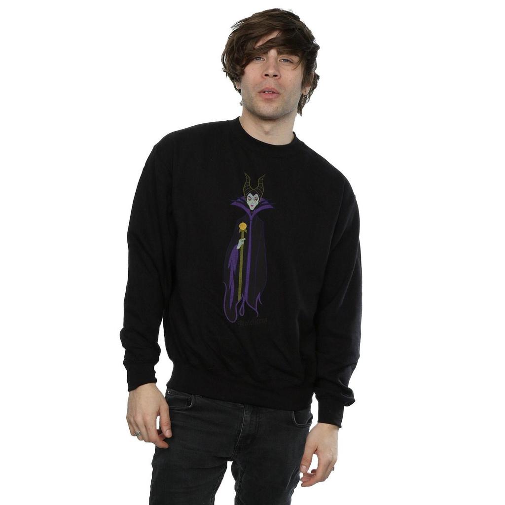 Disney Mens Sleeping Beauty Classic Maleficent Sweatshirt