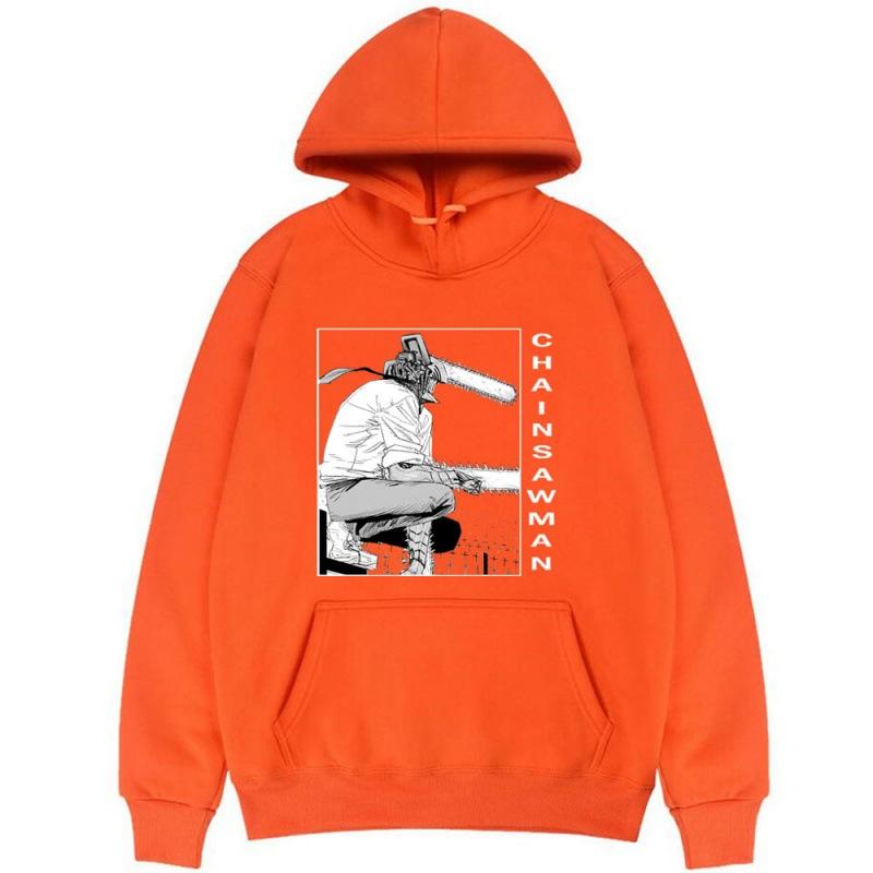 Denji Chainsaw Man Men Fashion Hoodies Men Women Hooded Sweatshirts Casual Pullovers Autumn Boys Girls Streetwear Hoodie