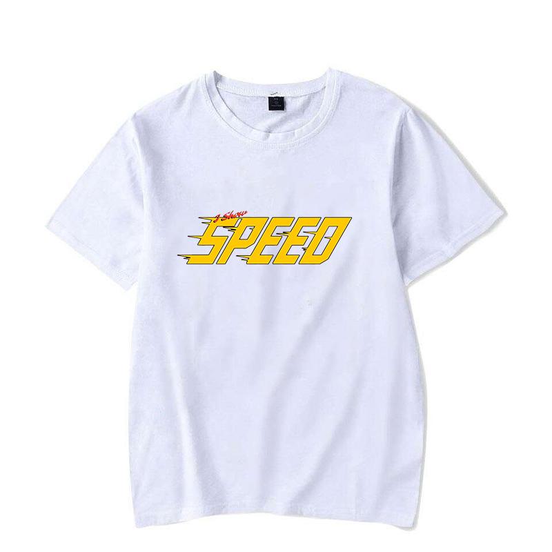 New Funny IShowSpeed Printed T Shirt Women Men Teens Fashion Hip Hop Harajuku Casual Short Sleeve Tops Tees
