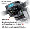 New KF101MAX-S 3km Digital Image Transmission FPV Drone GPS Obstacle Avoidance HD UAV 3-Axis Mechanically Gimbal Quadcopter Toys